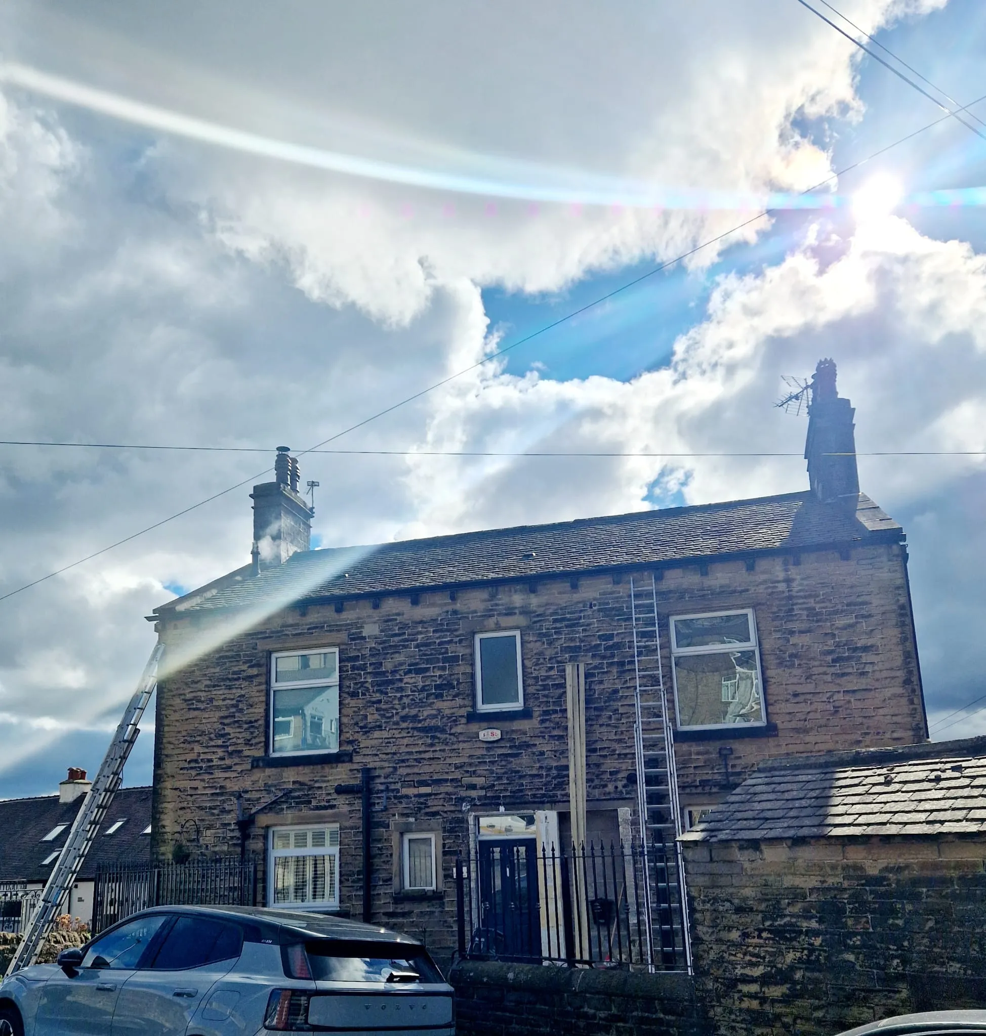 Seamless guttering installed by Bradford Seamless Gutters